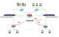 복각 네트워크 꼭지의 네트워크 시정 소프트웨어 도구에 의하여 깊은 소포 검사 VPN